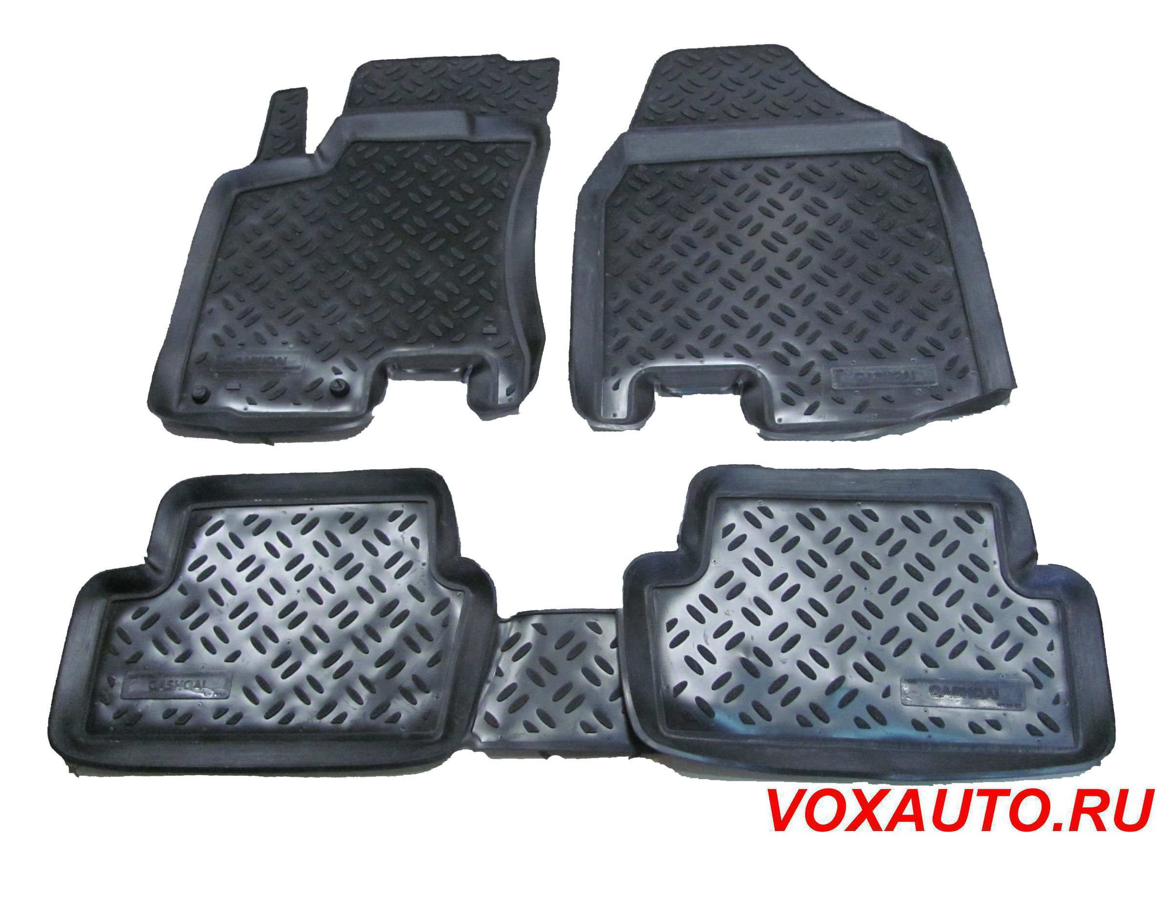 Коврики салона Aleron NISSAN Qashqai 2007г-